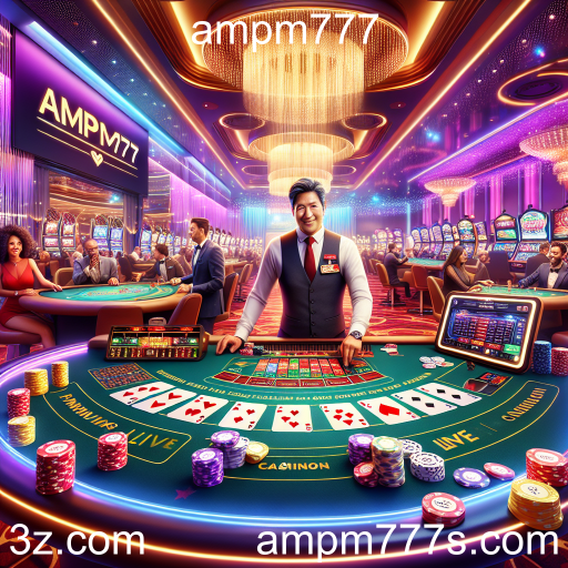 A Experiência Imersiva do Cassino Ao Vivo no ampm777